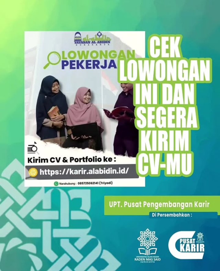 Lowongan Pekerjaan Yayasan Al Abidin Surakarta