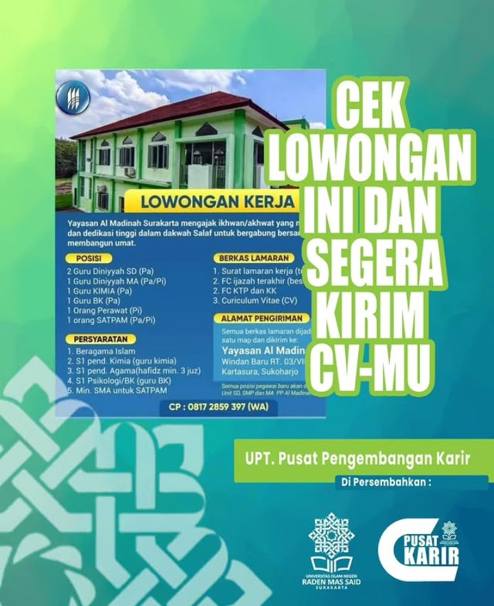 Kerja Bersama Yayasan Al Madinah Surakarta