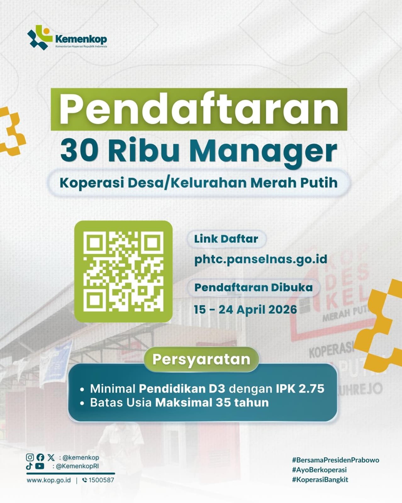 LOKER KOPERASI MERAH PUTIH